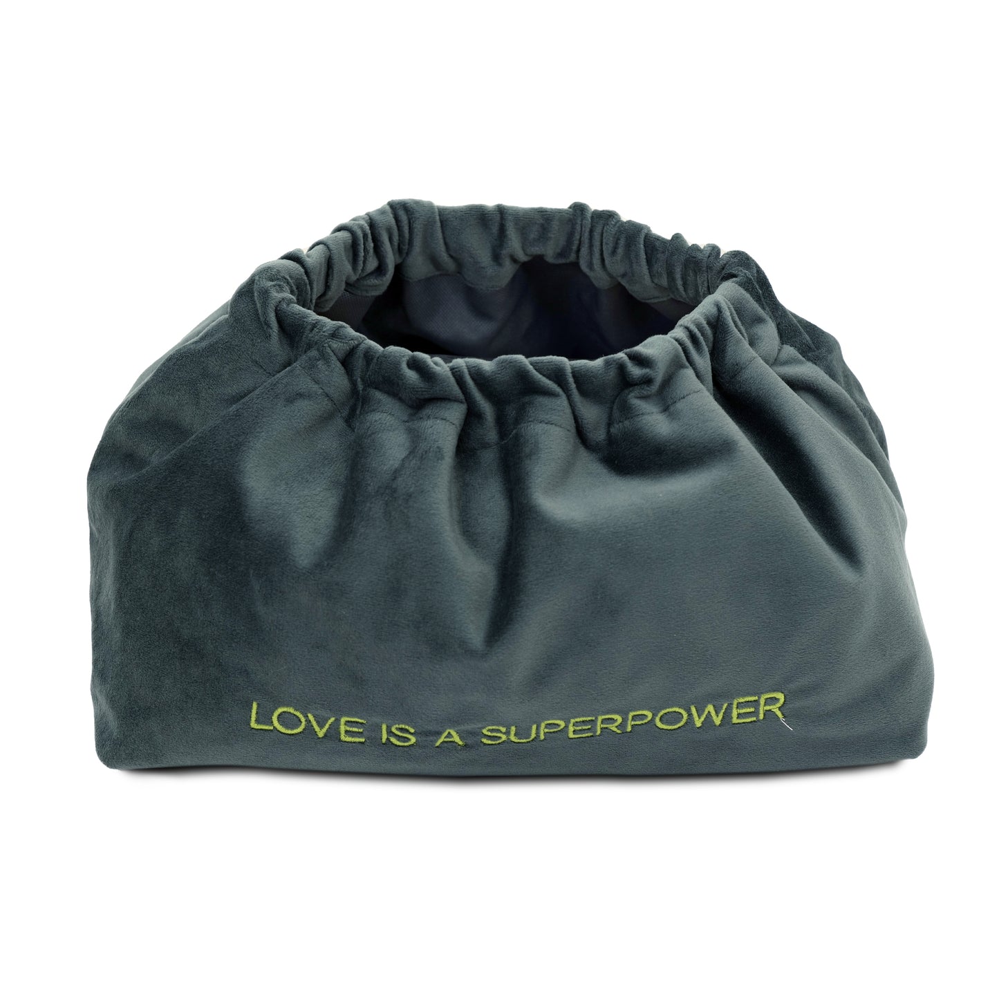 Load image into Gallery viewer, Velvet Clutch Love Is A Superpower

