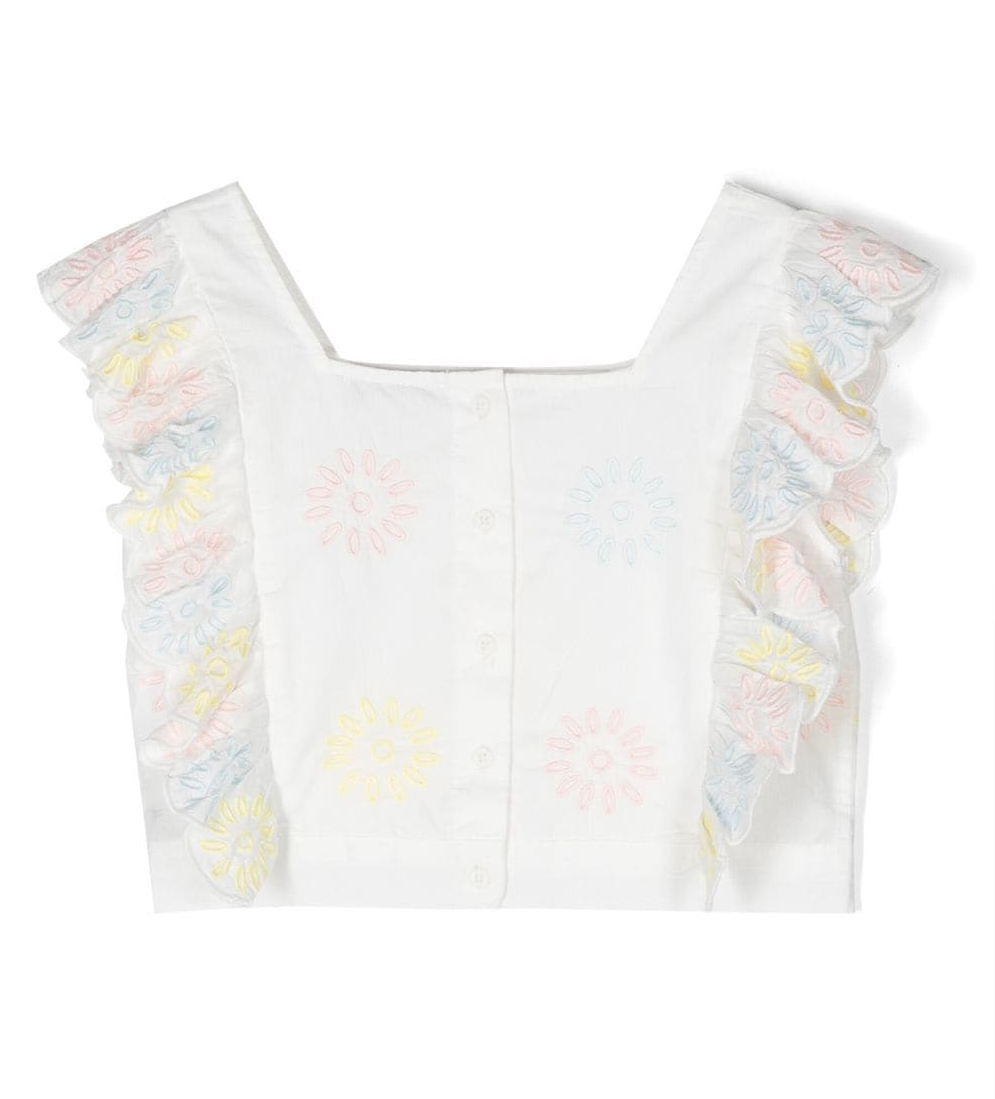 Load image into Gallery viewer, Square Neck Crop Top with Back Button Closure
