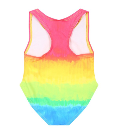 Multicolour Racer Back Swimsuit for Baby