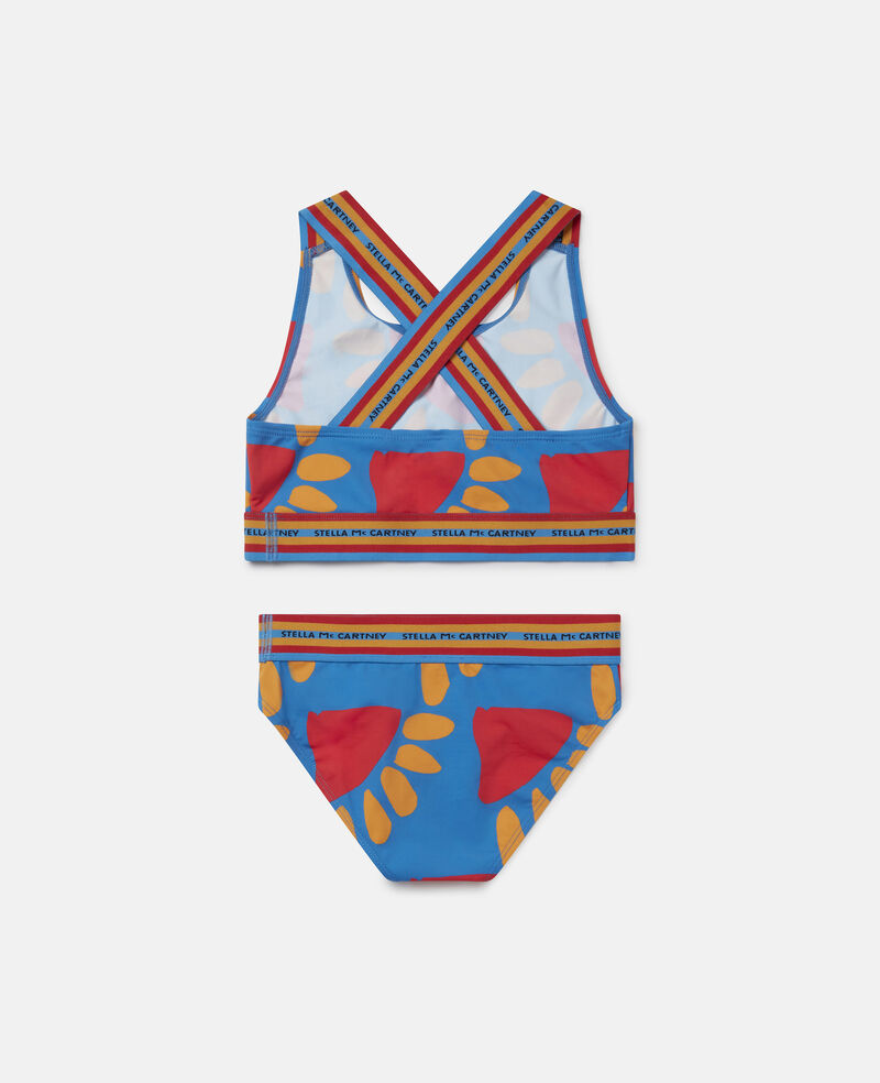 Load image into Gallery viewer, Girls Criss Cross Bikini Set
