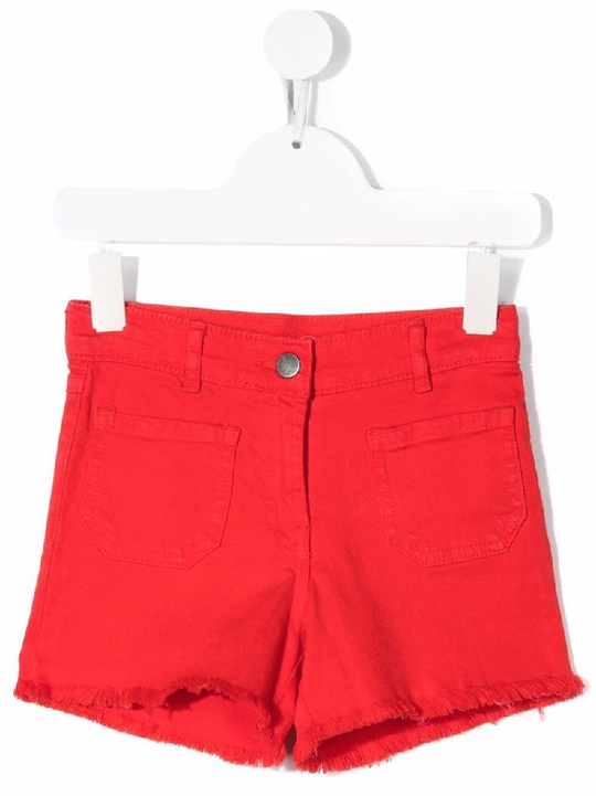 Girls Shorts in Red