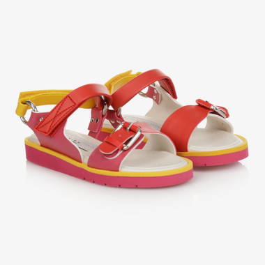 Girls Multi Coloured Sandals