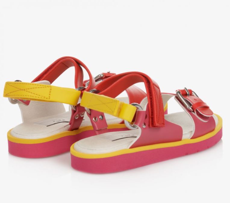Colour Block Sandals for Kids