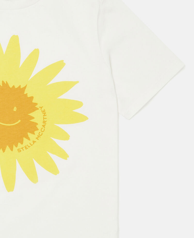 Sunflower Print T Shirt