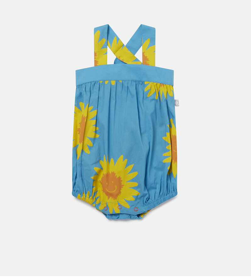 Load image into Gallery viewer, Baby Romper in Sunflower Print
