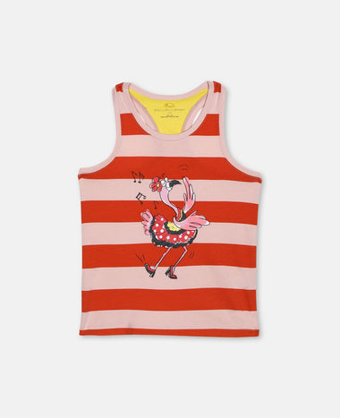 Girls Round Neck Tank Top