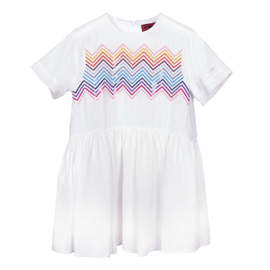 Woven Dress White/Multi - Dress