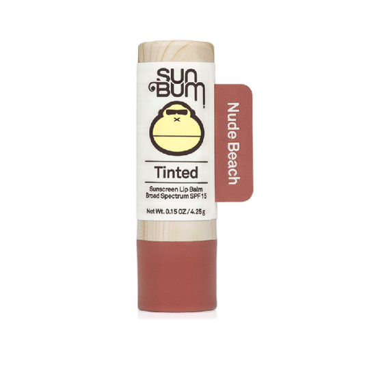 Load image into Gallery viewer, Sun Bum Tinted Lip Balm Nude Beach SPF15
