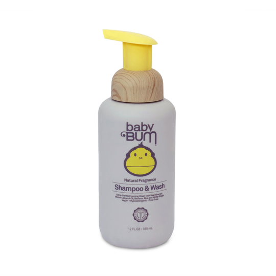 Sun Bum Baby Bum Shampoo And Wash Natural Fragrance