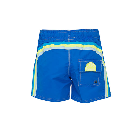 Boys Blue Surf Shorts by Sundek
