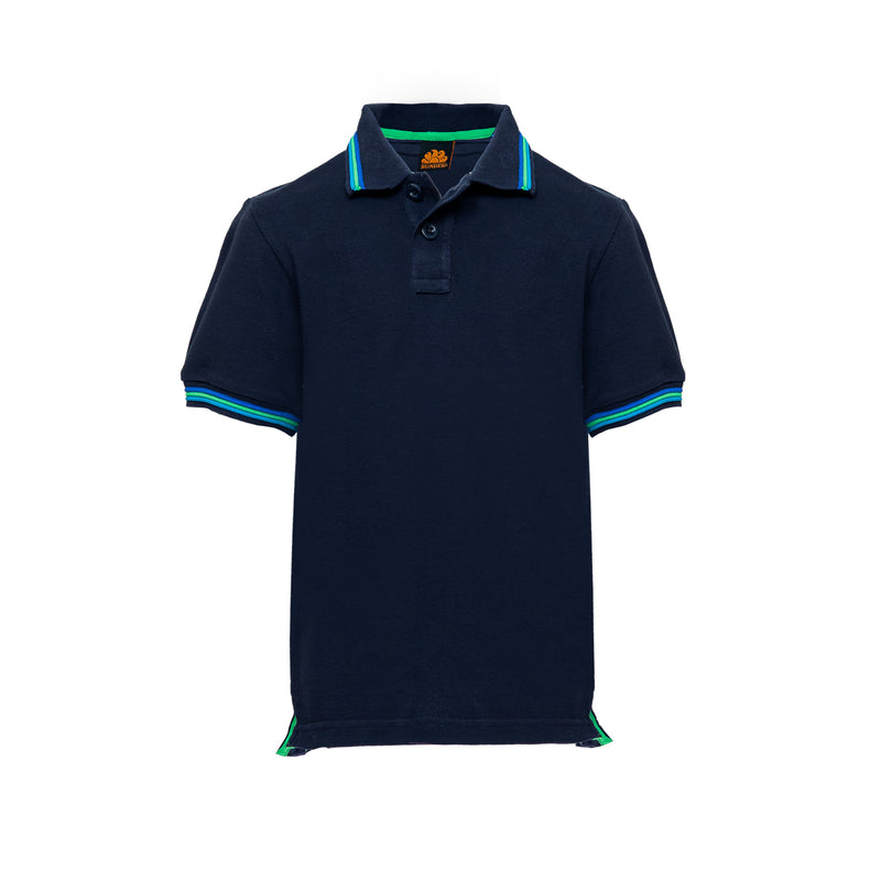 Navy Polo For Boys