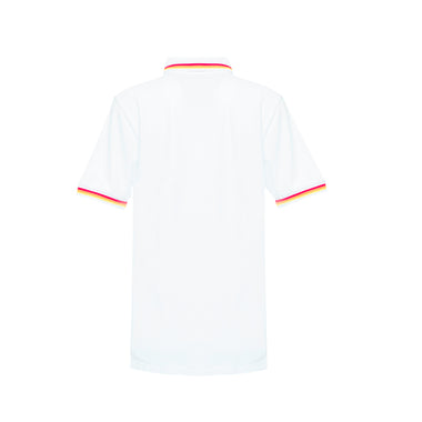 kids white polo shirt