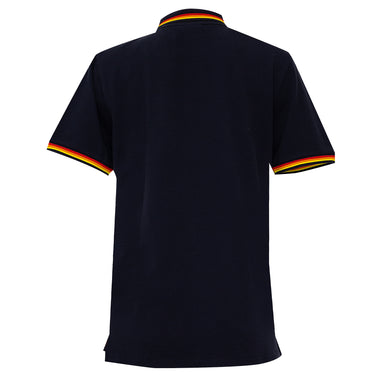 Sundek Pique Polo Shirt in Black