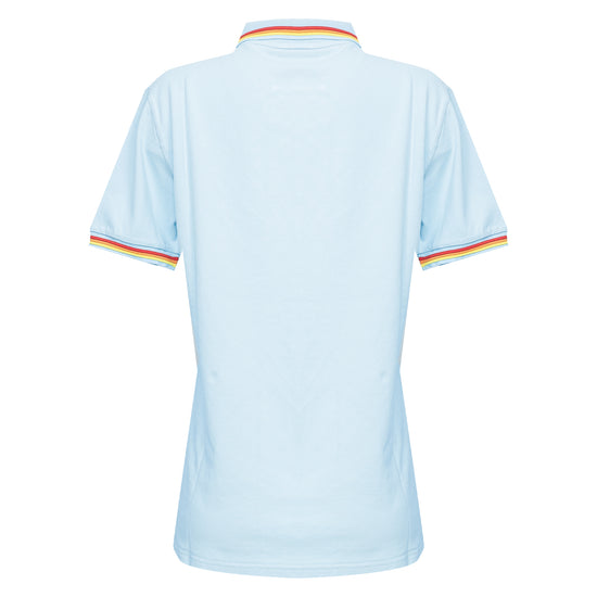 light blue mens polo shirt
