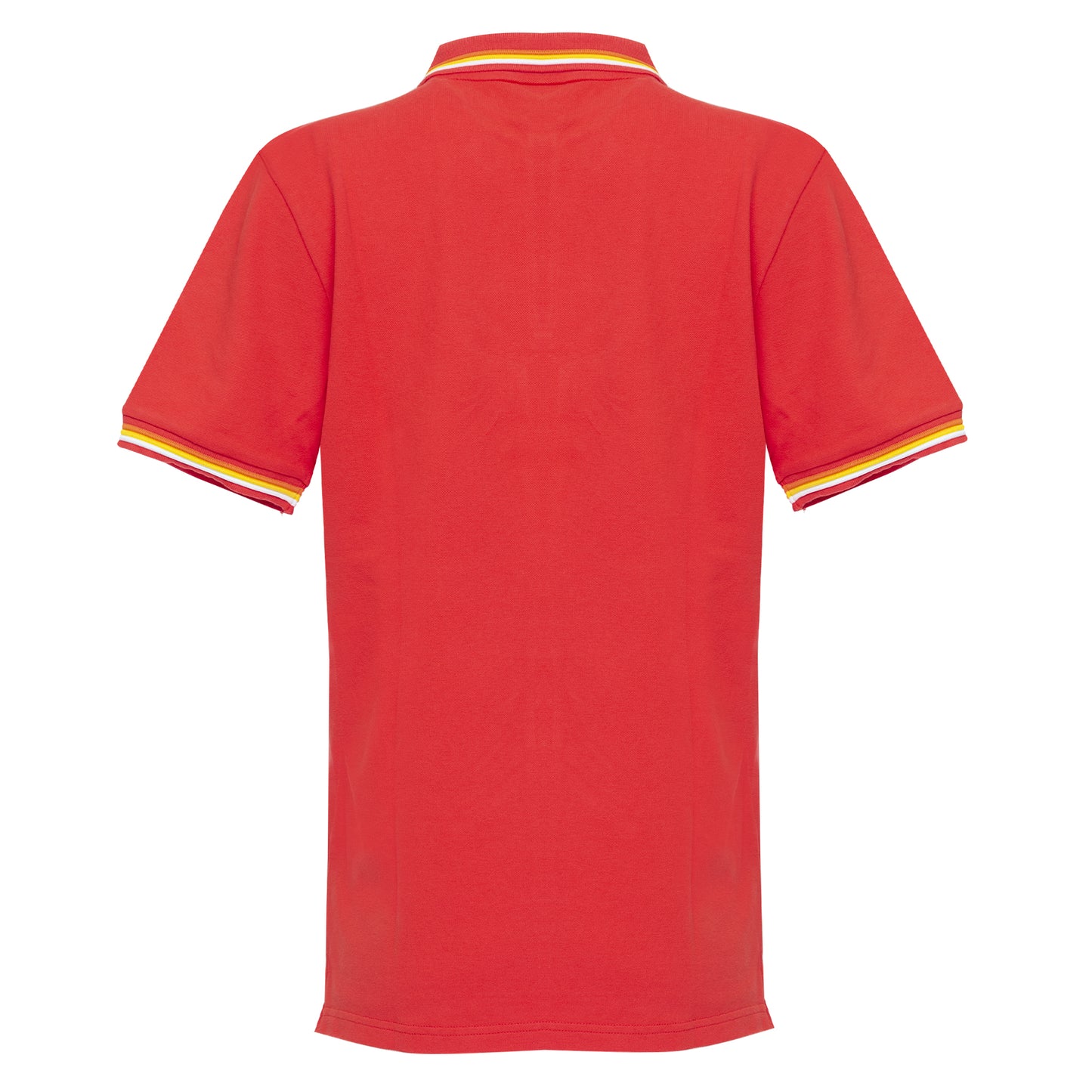 Load image into Gallery viewer, cotton polo shirt in red 
