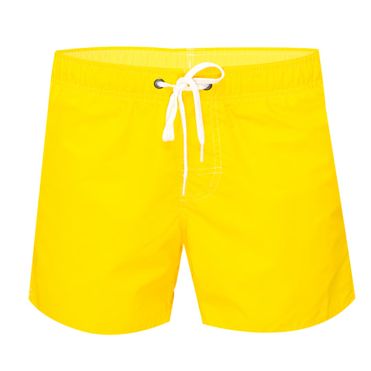 Load image into Gallery viewer, Bright Yellow Swim Shorts for Men
