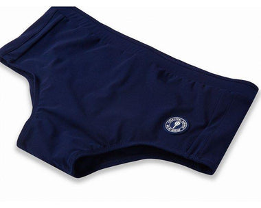 Men’s Swimming Briefs with Rubberised Logo