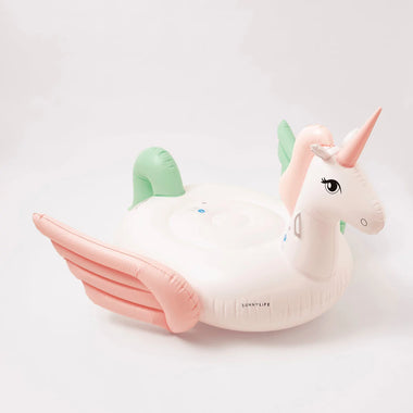 Luxe Ride-On Unicorn Coral Ombre - Pool Inflatable