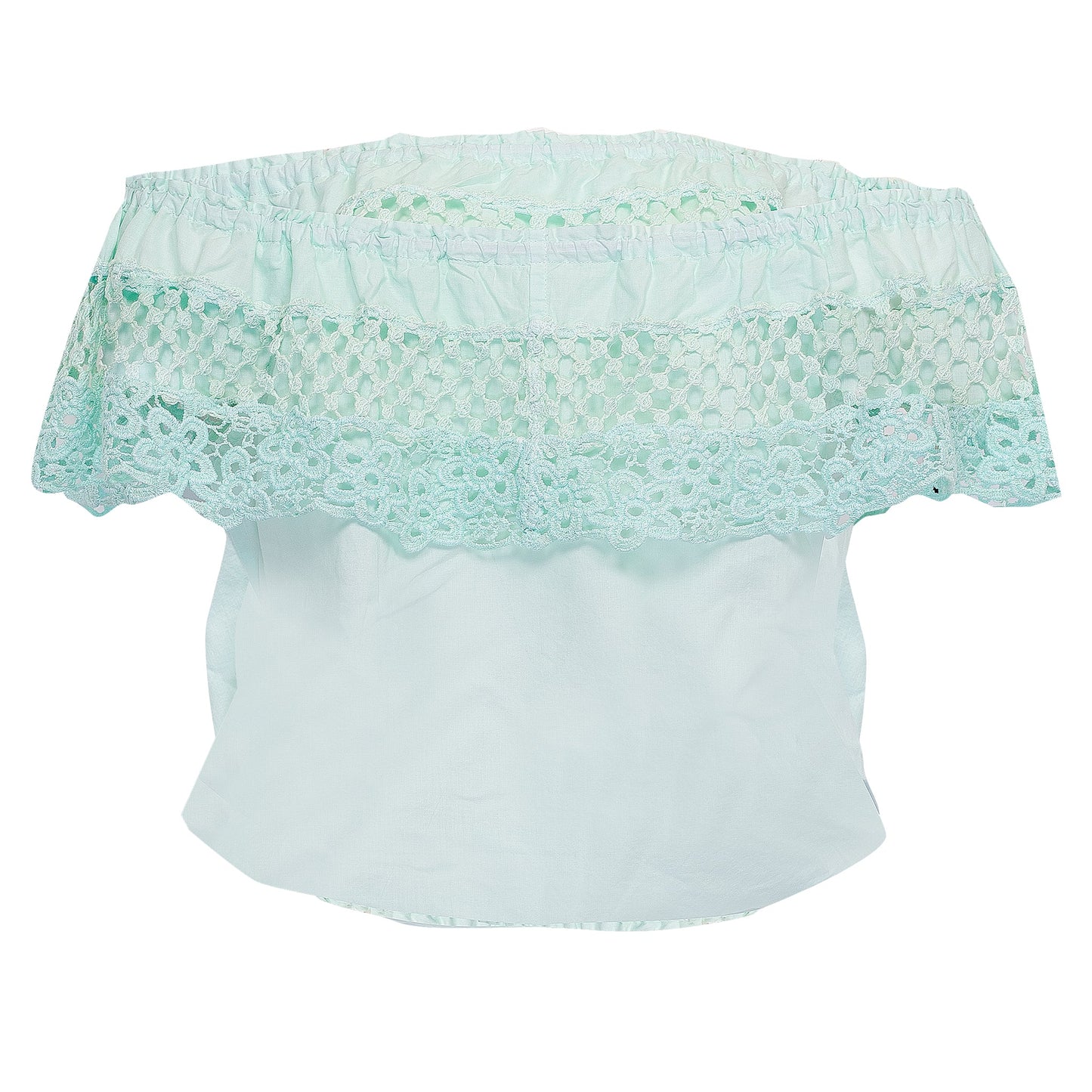 Load image into Gallery viewer, Women&amp;#39;s off shoulder top with lace details
