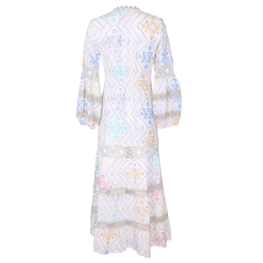 Load image into Gallery viewer, Long Sleeve Maxi Dress - Dress
