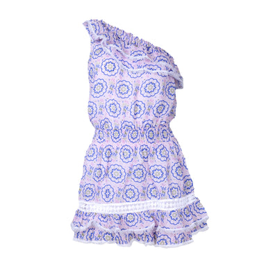 One Shoulder Mini Dress - Dress