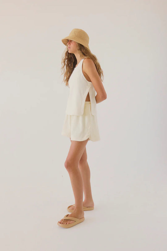 Load image into Gallery viewer, White Sleeveless Top for Women
