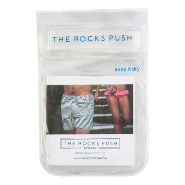 Aqua Blue Swim Shorts Waterproof Casing