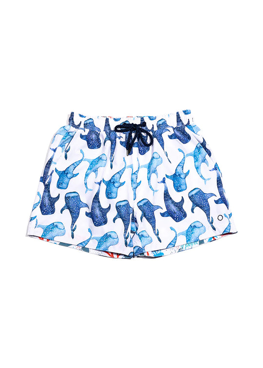 Mens Animal Print Swim Shorts