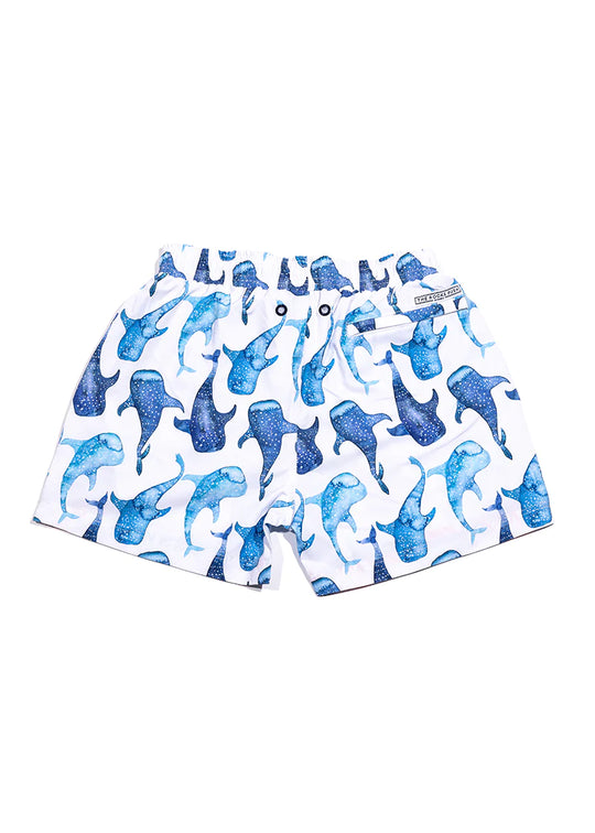 Sustainable Swim Shorts in Blue
