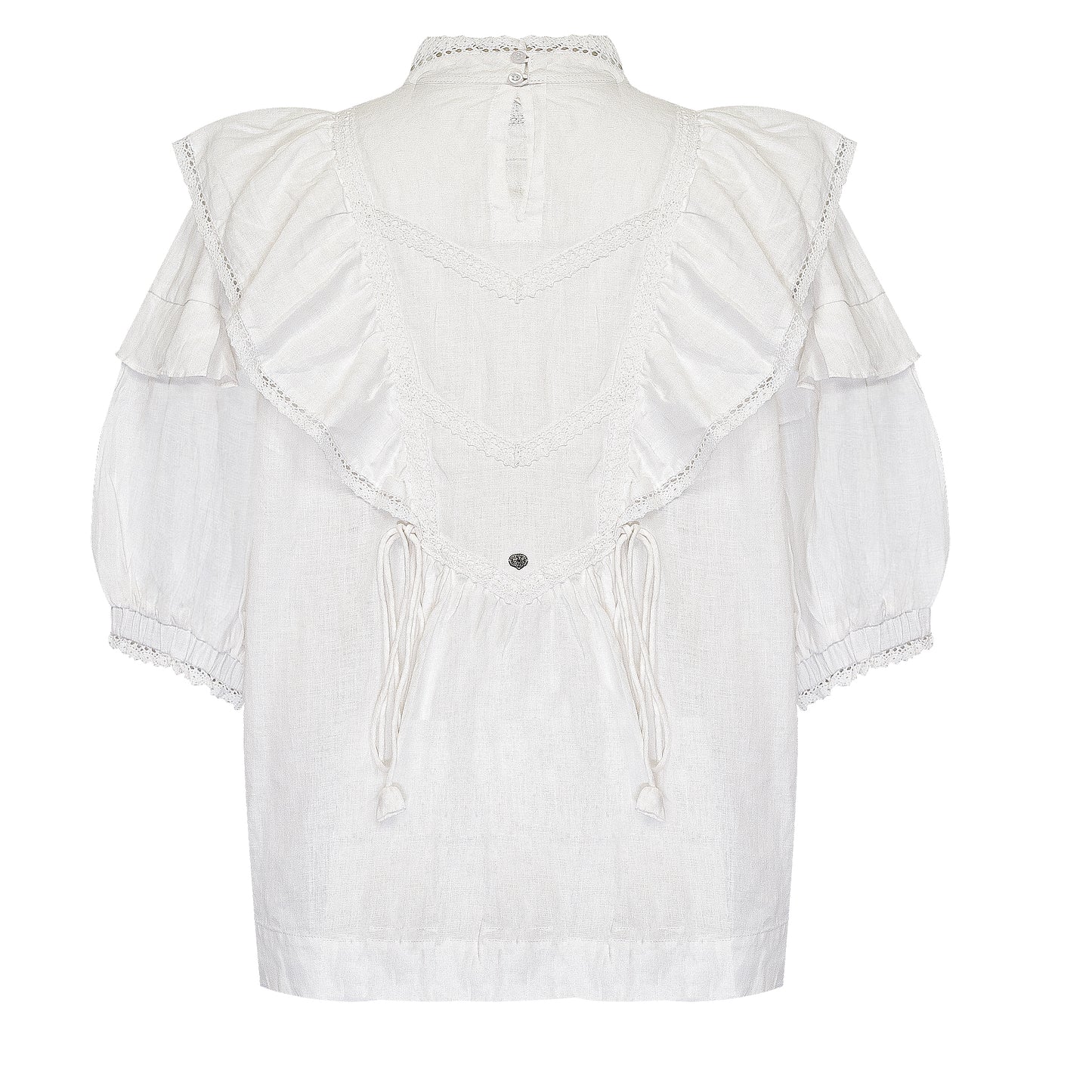 Lykke Linen Top White