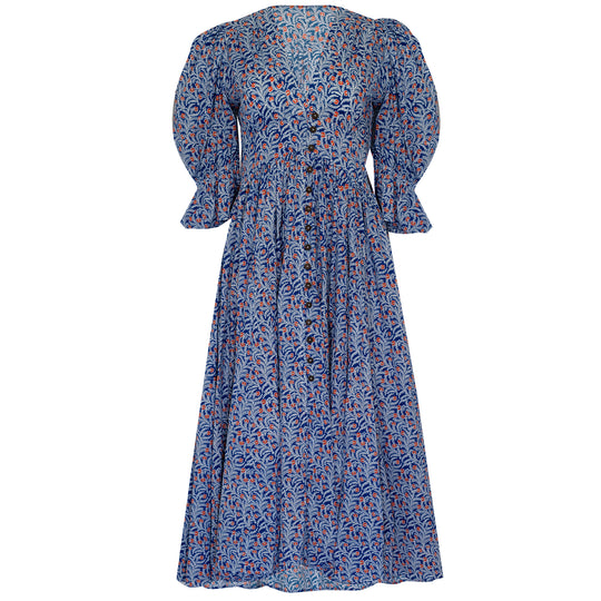 Xola Maxi Dress Jasmine Blue - Dress