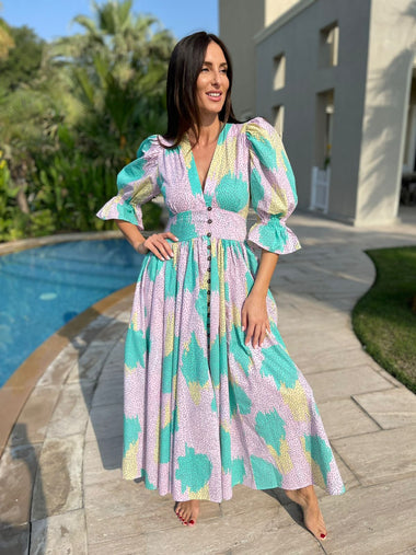 Xola Maxi Dress 2 Season Pink - Dress