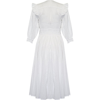 Zanthe Midi Dress Dot Milky White - Dress