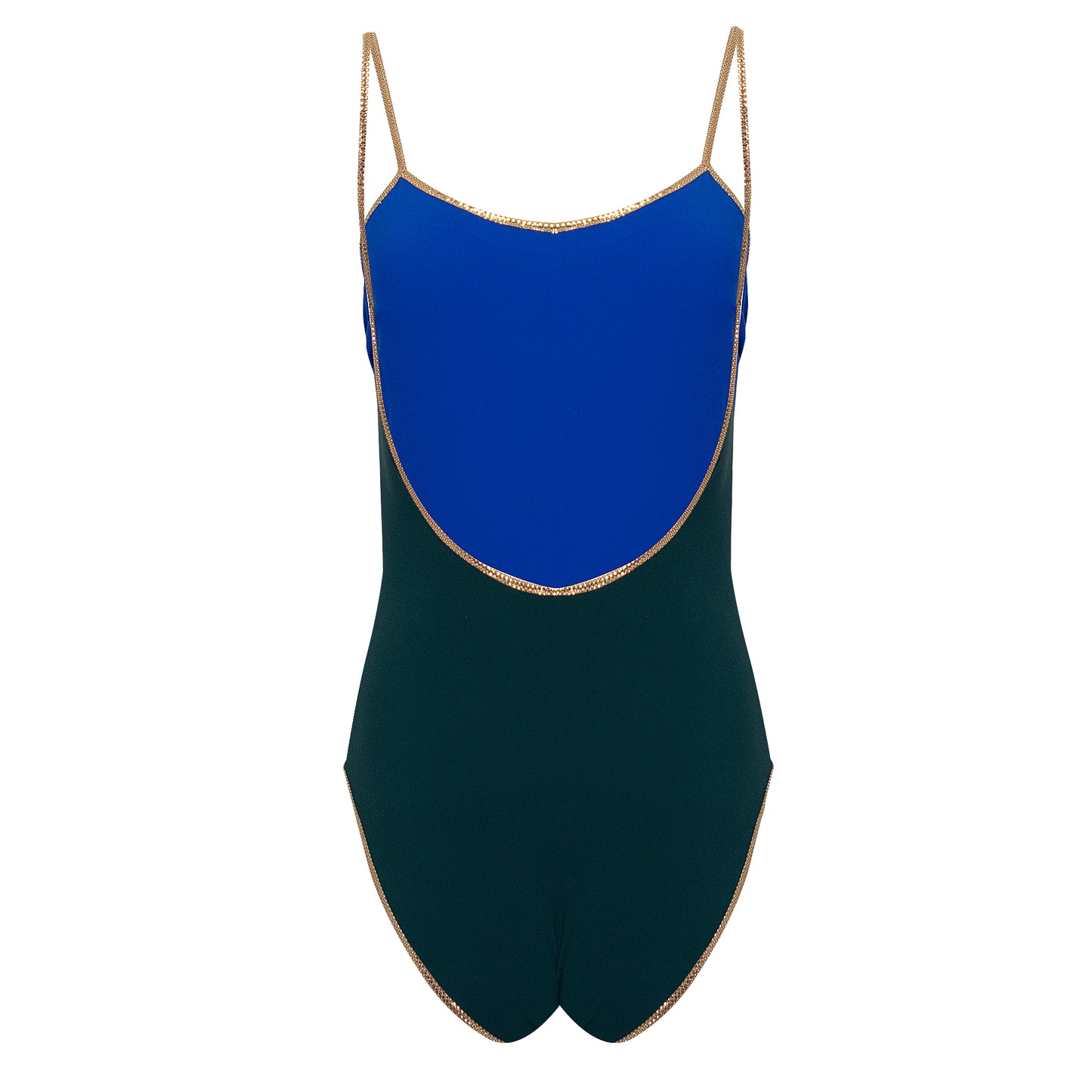 Load image into Gallery viewer, Bridgehampton Reversible One Piece Dark Green/Blue - One Piece

