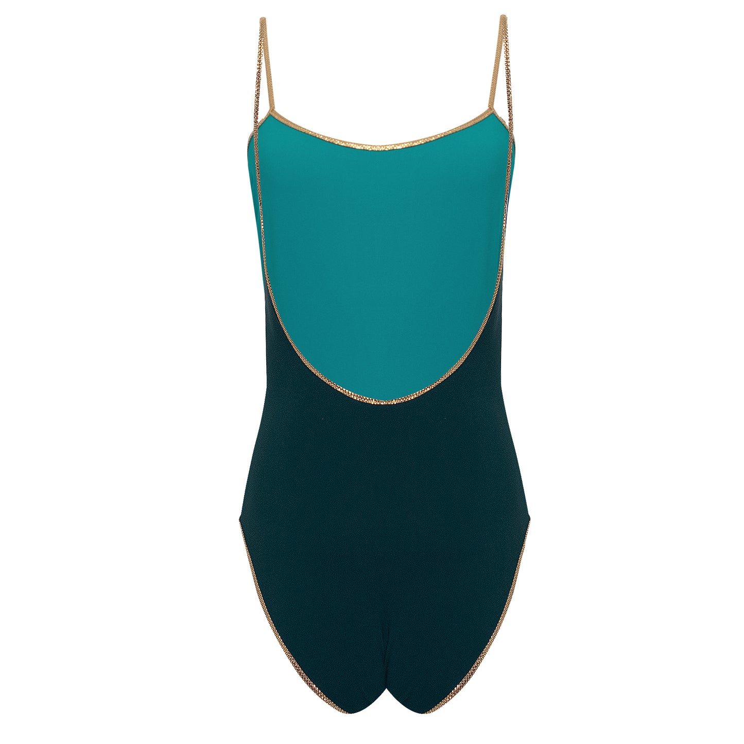 Load image into Gallery viewer, Bridgehampton Reversible One Piece Turquoise/Dark Green - One Piece
