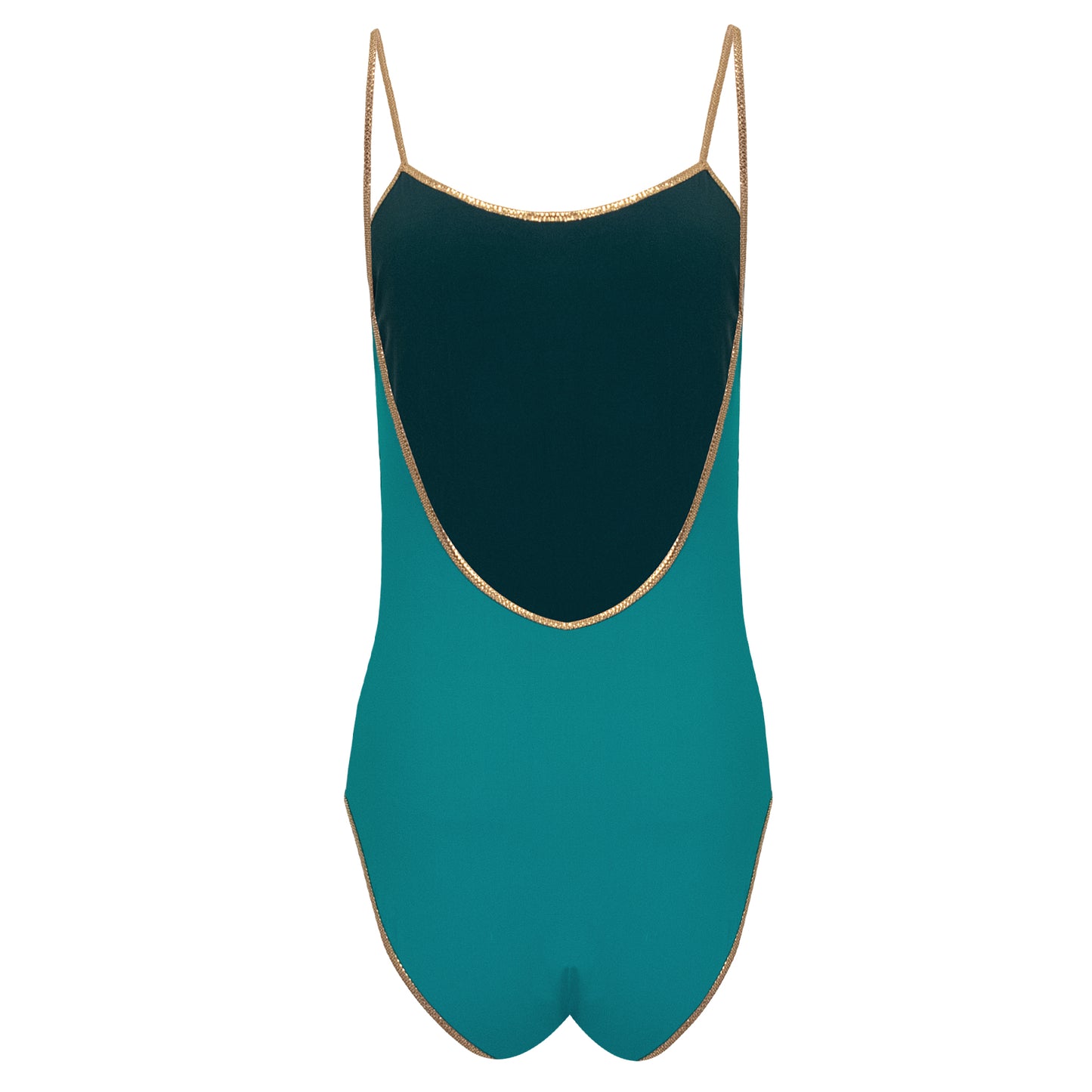 Load image into Gallery viewer, Bridgehampton Reversible One Piece Turquoise/Dark Green - One Piece
