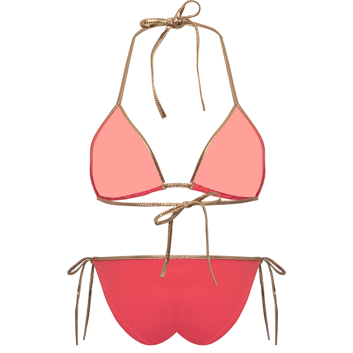 Load image into Gallery viewer, Goa Hampton Bikini Set Rose/Fuchsia
