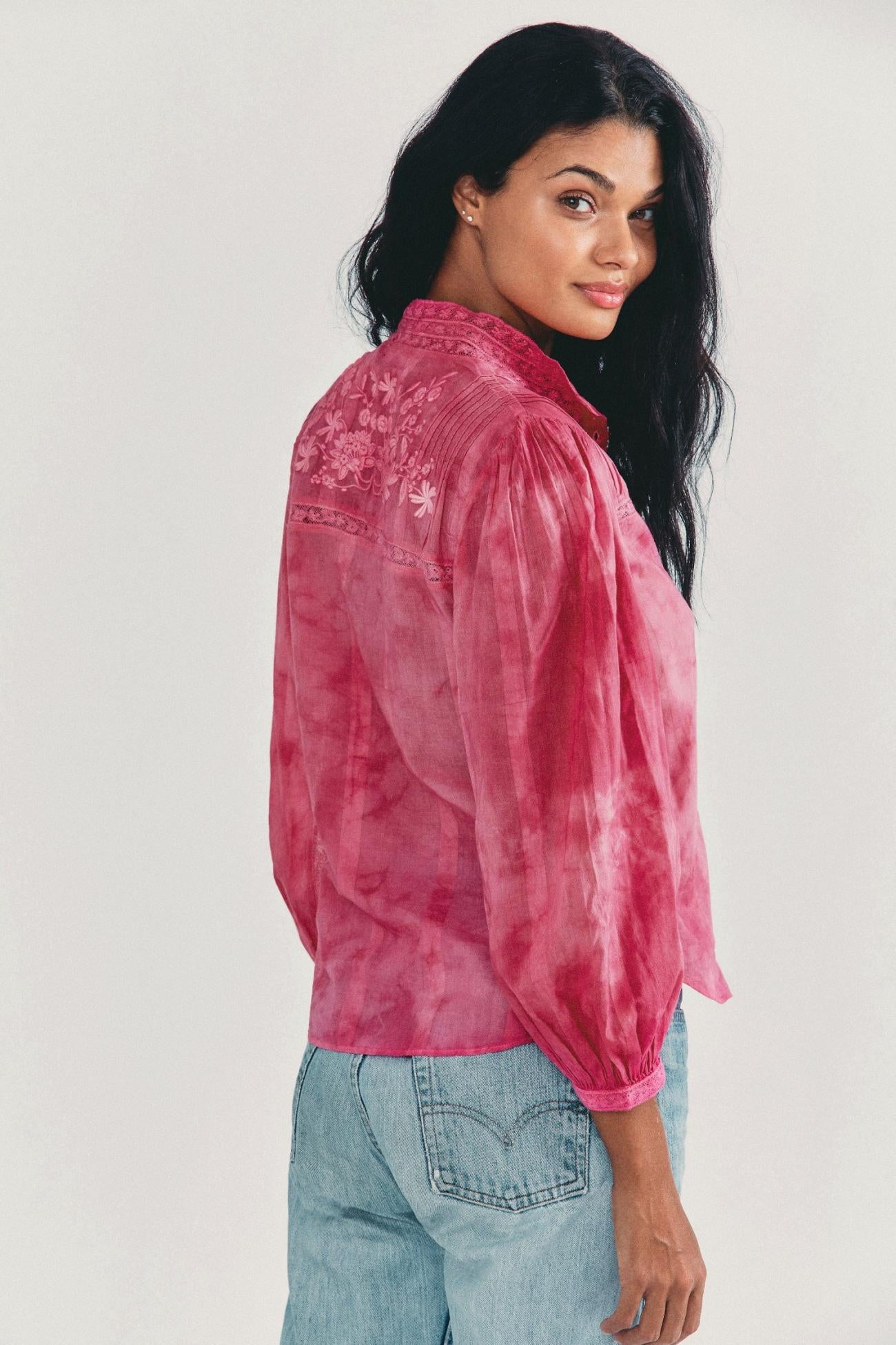 Load image into Gallery viewer, Tie Dye Blouse
