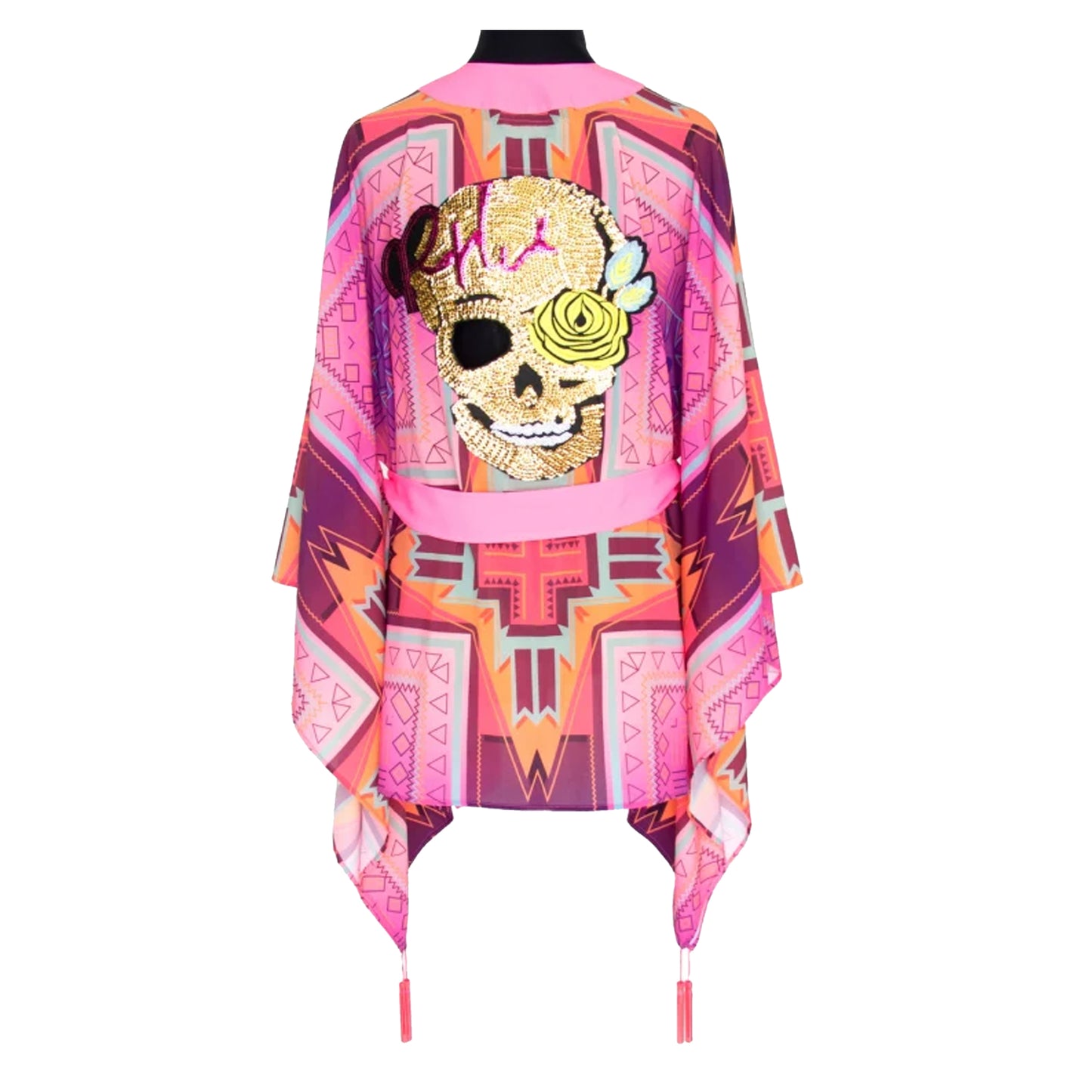 Load image into Gallery viewer, Tribal Kimono Midi - Kimono
