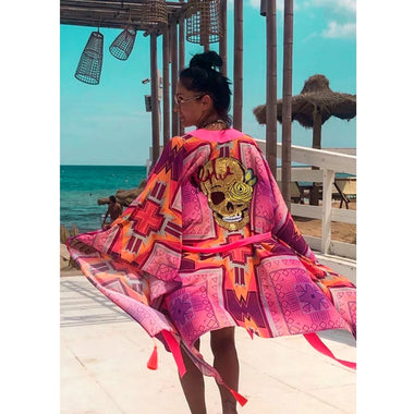 Tribal Kimono Midi - Kimono