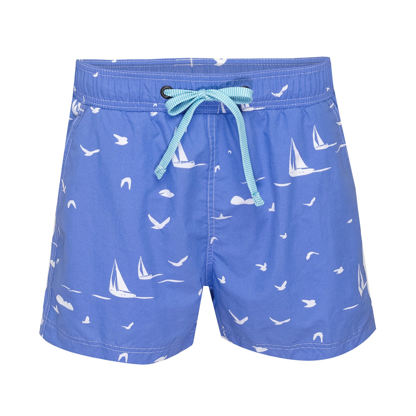 Load image into Gallery viewer, Balmoral Blue Yacht Mens Swim Shorts
