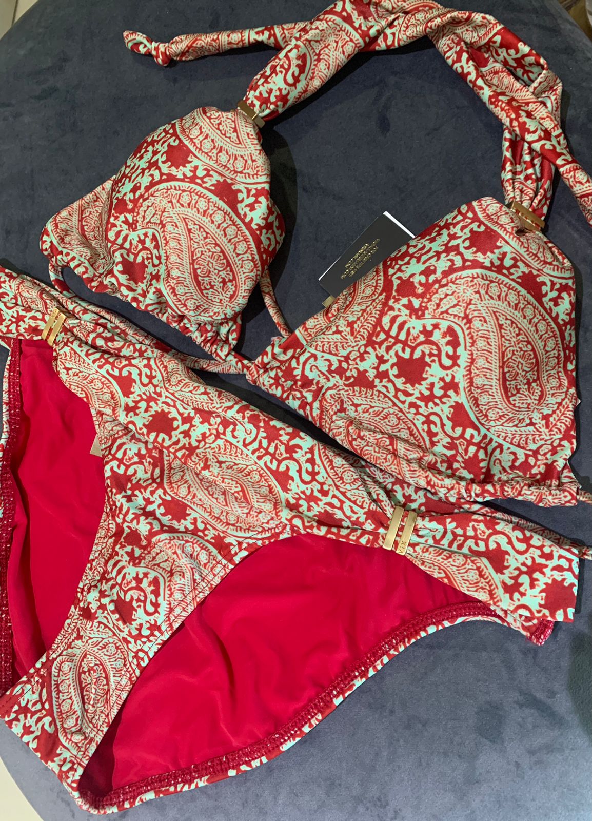 Load image into Gallery viewer, Pyra Bia Tube Top Multi - Bikini Top
