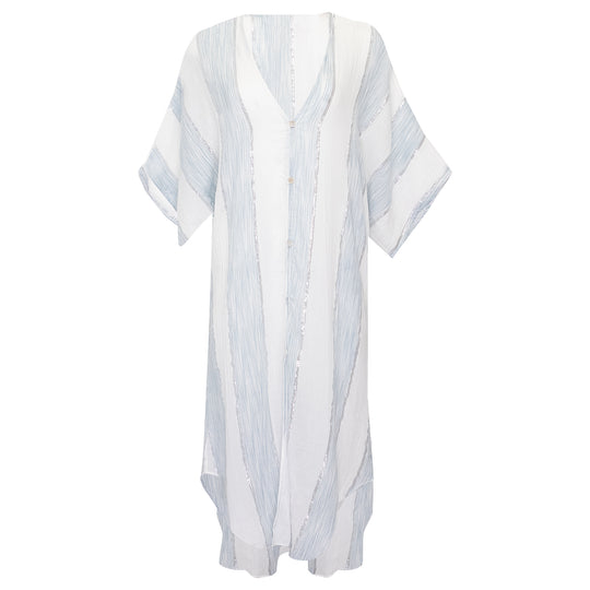 Dalle Braid Caftan Blue - Kaftan