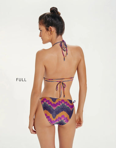 Kamau Diara Tie Side Bottom Full Multi - Bikini Bottom