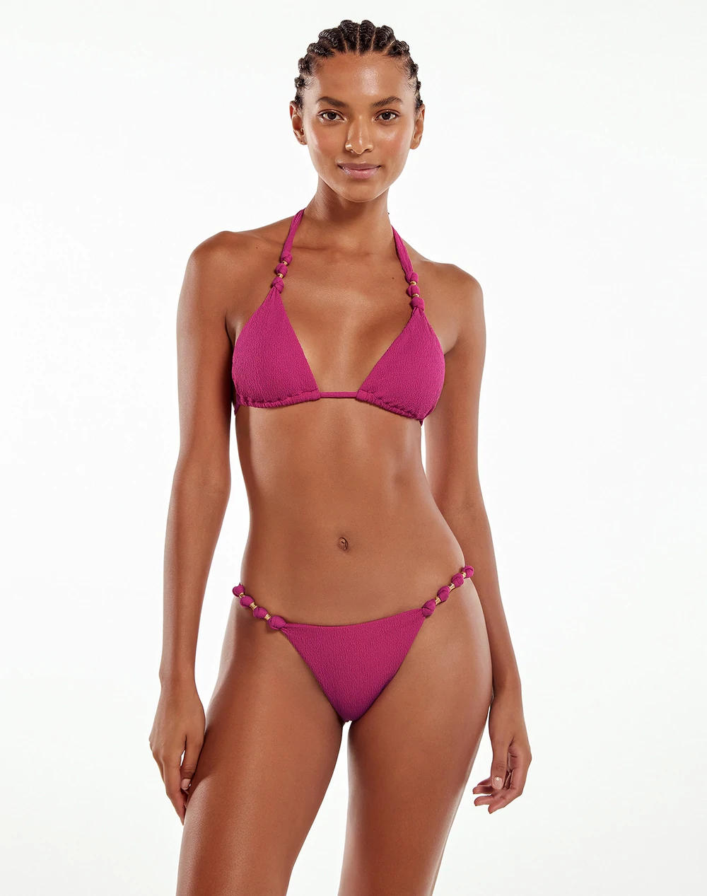 Load image into Gallery viewer, Firenze Paula Bikini Full Pink - Bikini Bottom
