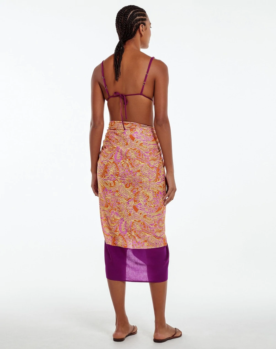 Load image into Gallery viewer, Magritte Printed Sarong
