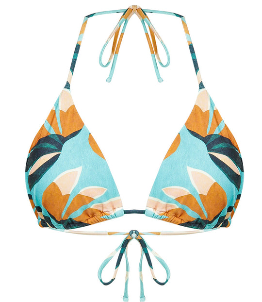Matisse Triangle Bikini Top Blue