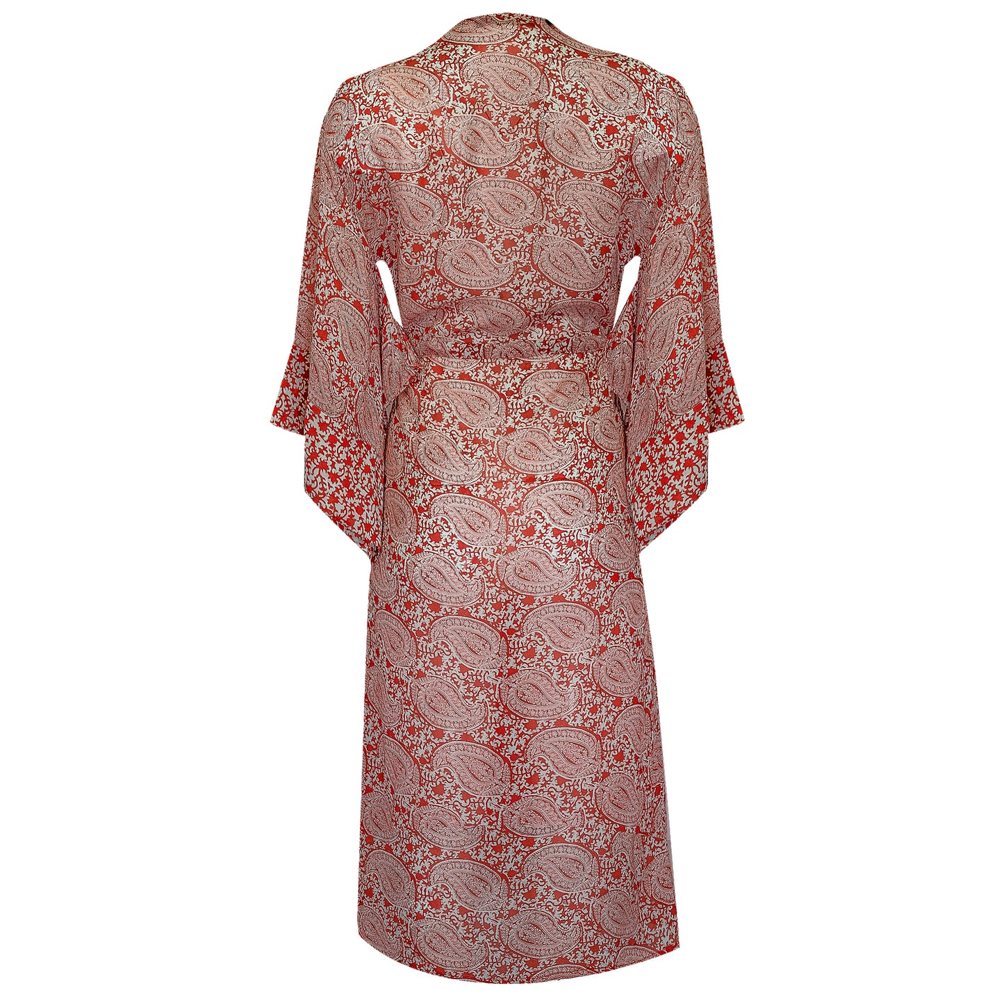 Load image into Gallery viewer, Pyra Red Anni Kimono Multi - Kaftan
