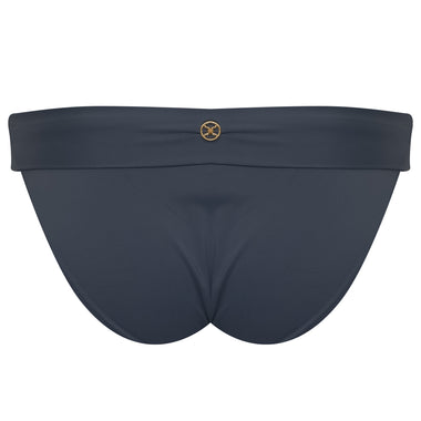 Solid Bia Tube Bikini Full Grey - Bikini Bottom