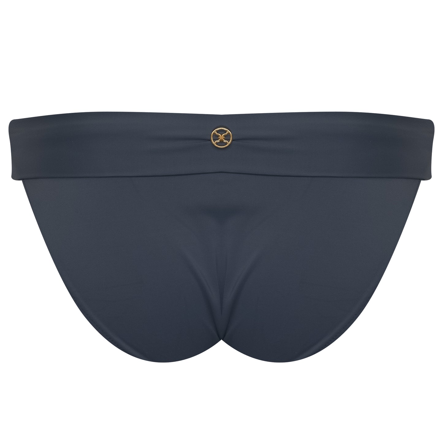 Load image into Gallery viewer, Solid Bia Tube Bikini Full Grey - Bikini Bottom
